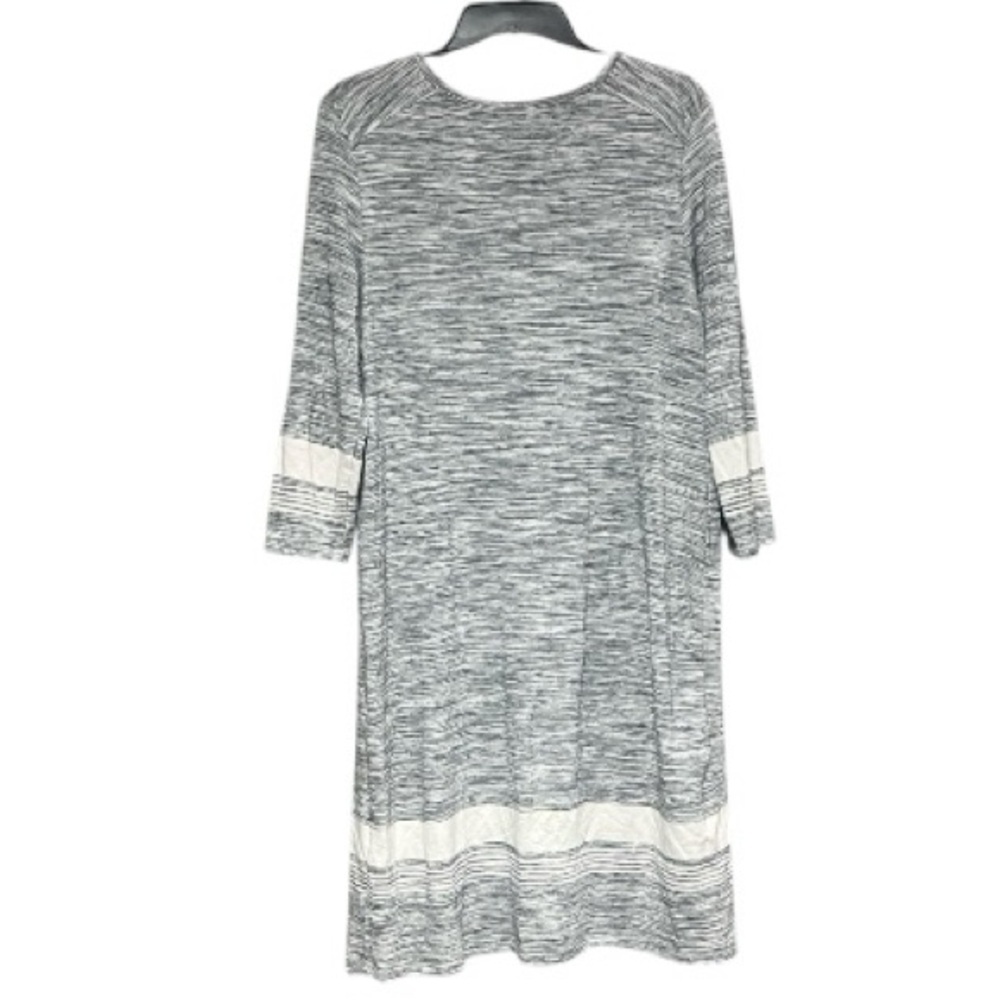 Hilary Radley Gray and White Dress - Picture 2 of 7